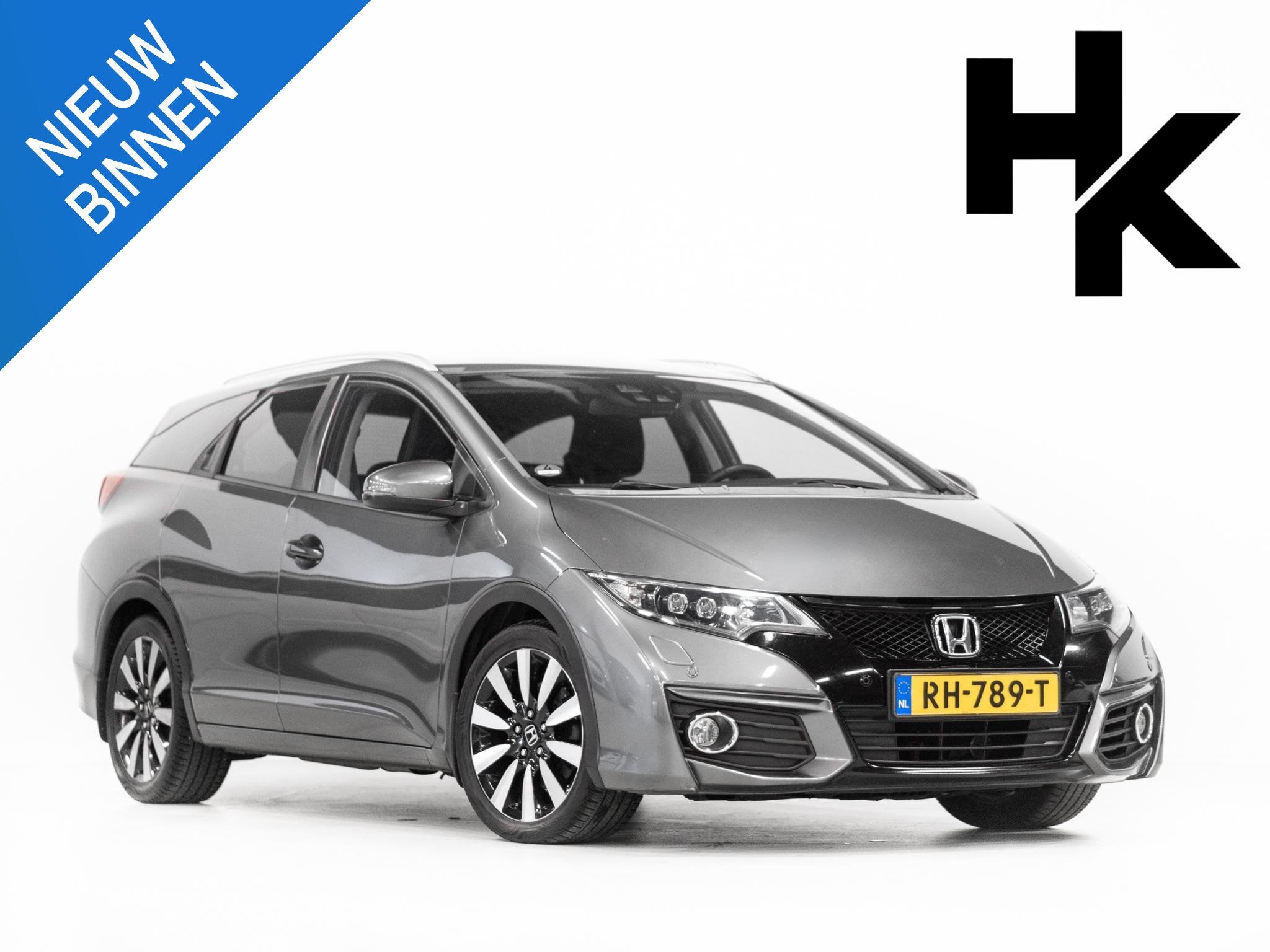 Honda Civic Tourer 1.6D Executive Stoelv Keyless Trekhaak, Voorwielaandrijving, Gebruikt, Euro 6, 4 cilinders