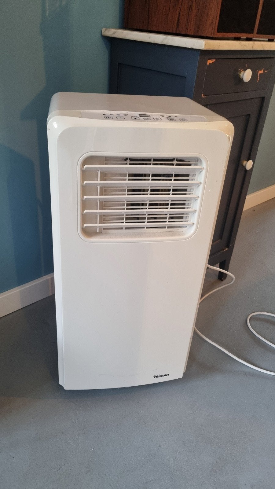 Tristar Mobiele Airco  met Afvoerslang - nauwelijks gebruikt, Ophalen, Gebruikt, Minder dan 60 m³, Timer