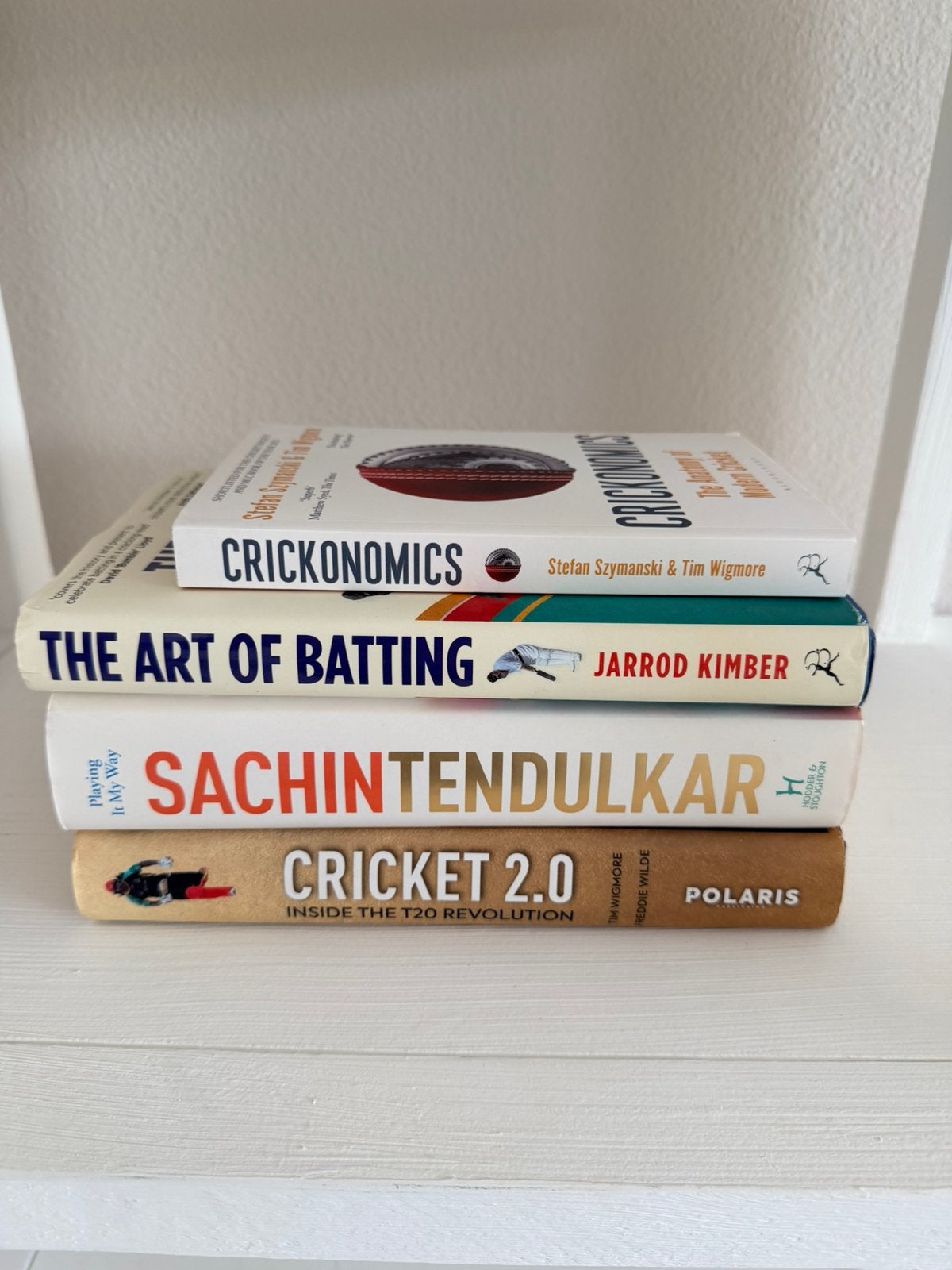 Cricket Boeken Engels - Sachin, Crickonomics & meer, Ophalen, Zo goed als nieuw, Balsport