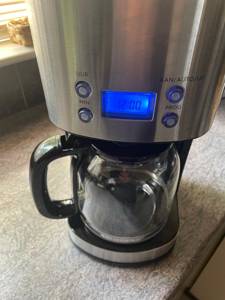 Blokker Koffiezetapparaat 1000W - 1.5L / 12 kopjes, Gebruikt, 10 kopjes of meer, Koffiemachine, Gemalen koffie