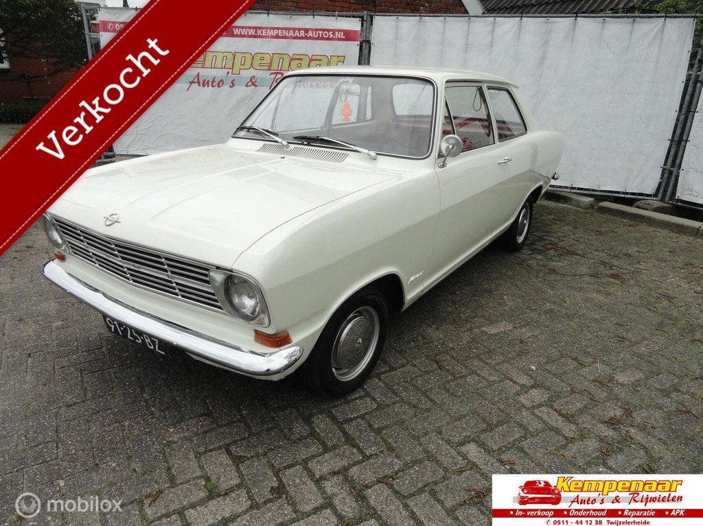 Opel Kadett B 1.1, Auto's, Oldtimers, 1078 cc, Overige carrosserieën, Wit, Bedrijf