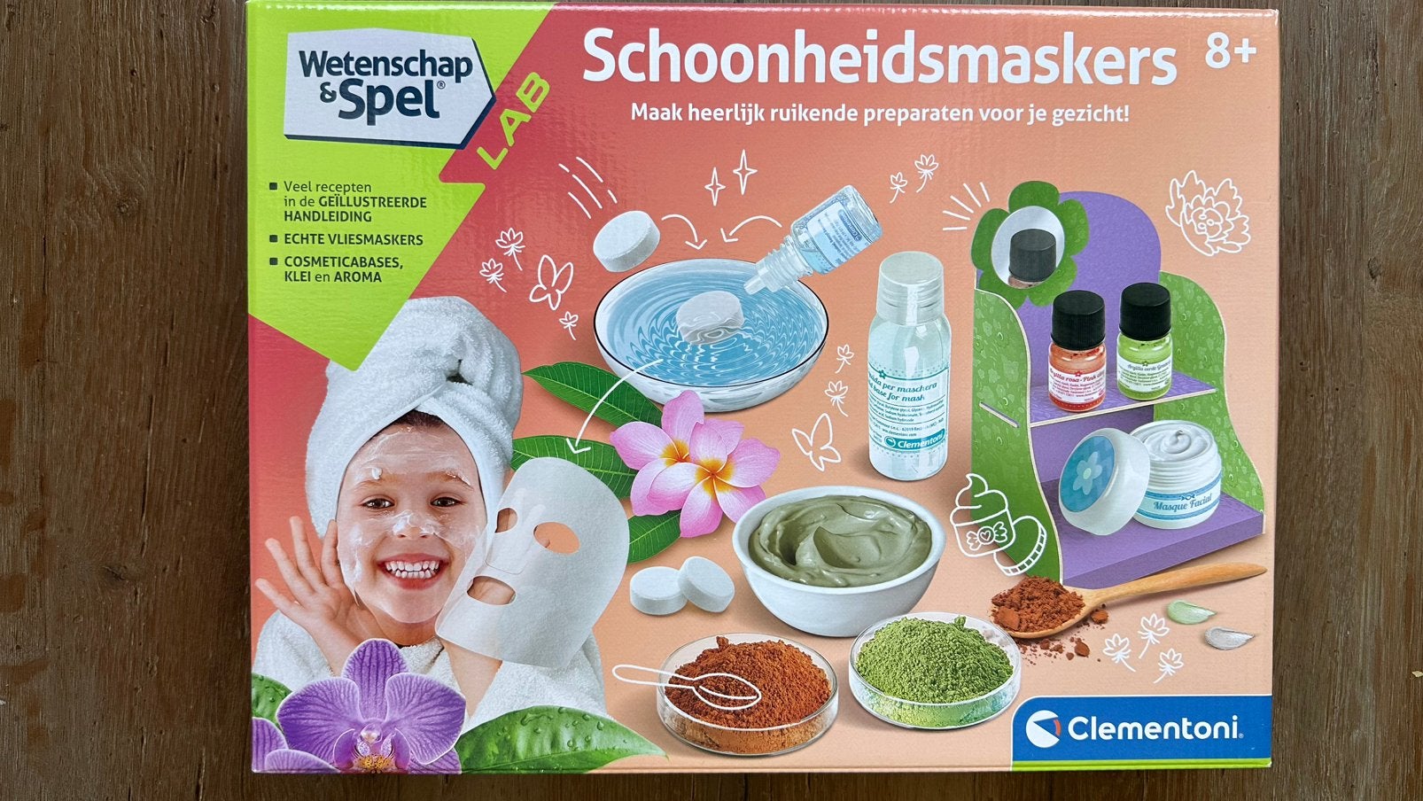 Schoonheidsmaskers van Clementoni, Ophalen of Verzenden, Nieuw, Knutselen