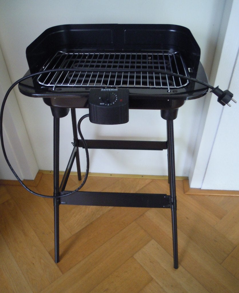 Demontabele elektrische (tafel)bbq/grill: doe een bod!, Ophalen of Verzenden, Zo goed als nieuw, Overige merken