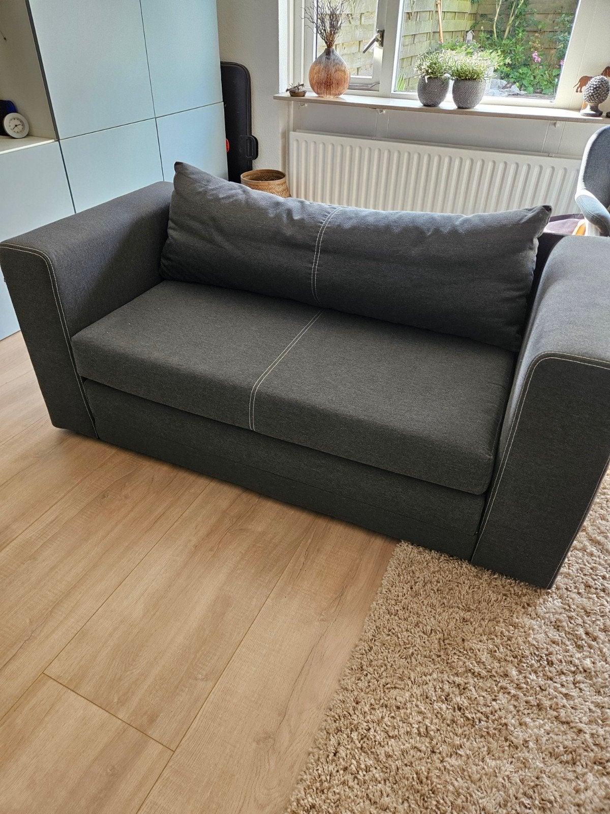 Slaapbank Ikea Askeby, Ophalen, Eenpersoons, 190 cm of minder, 70 cm of minder