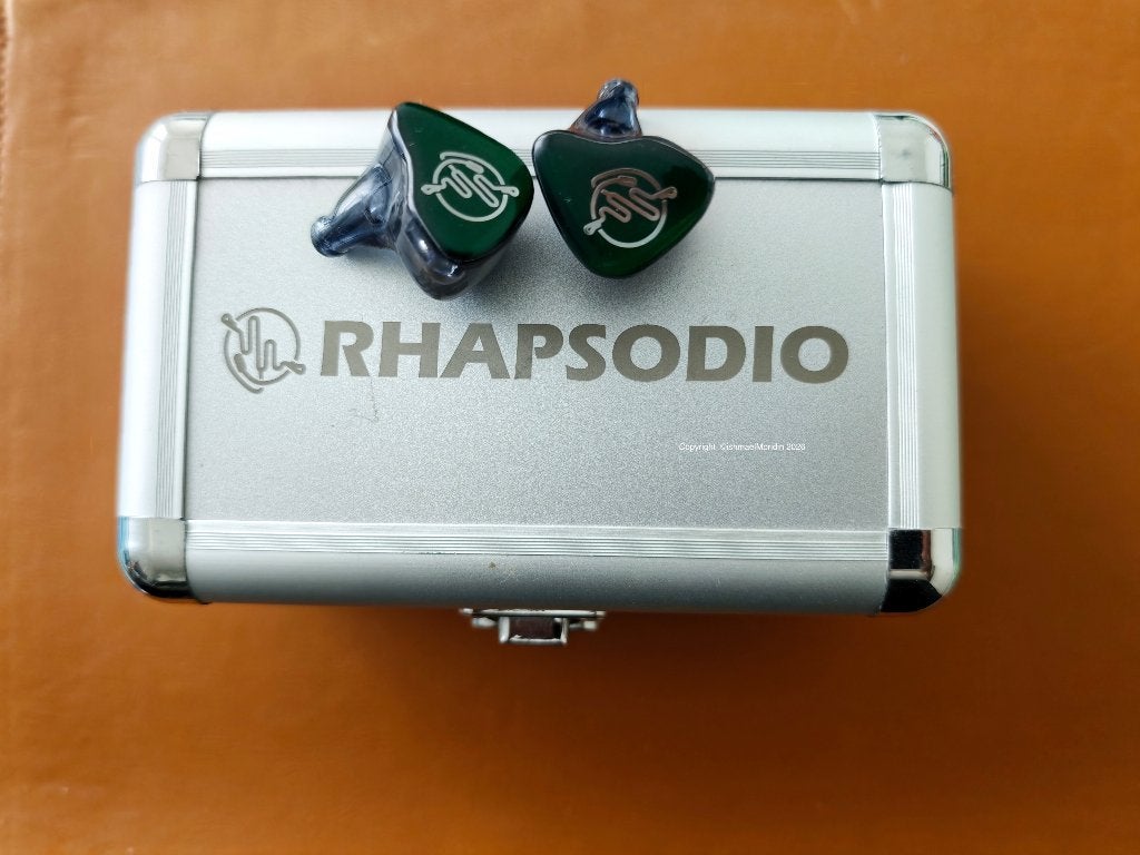 Rhapsodio Darker IEM hifi in ear monitor oordoppen, Overige merken, Gebruikt, Bone conduction, Surround