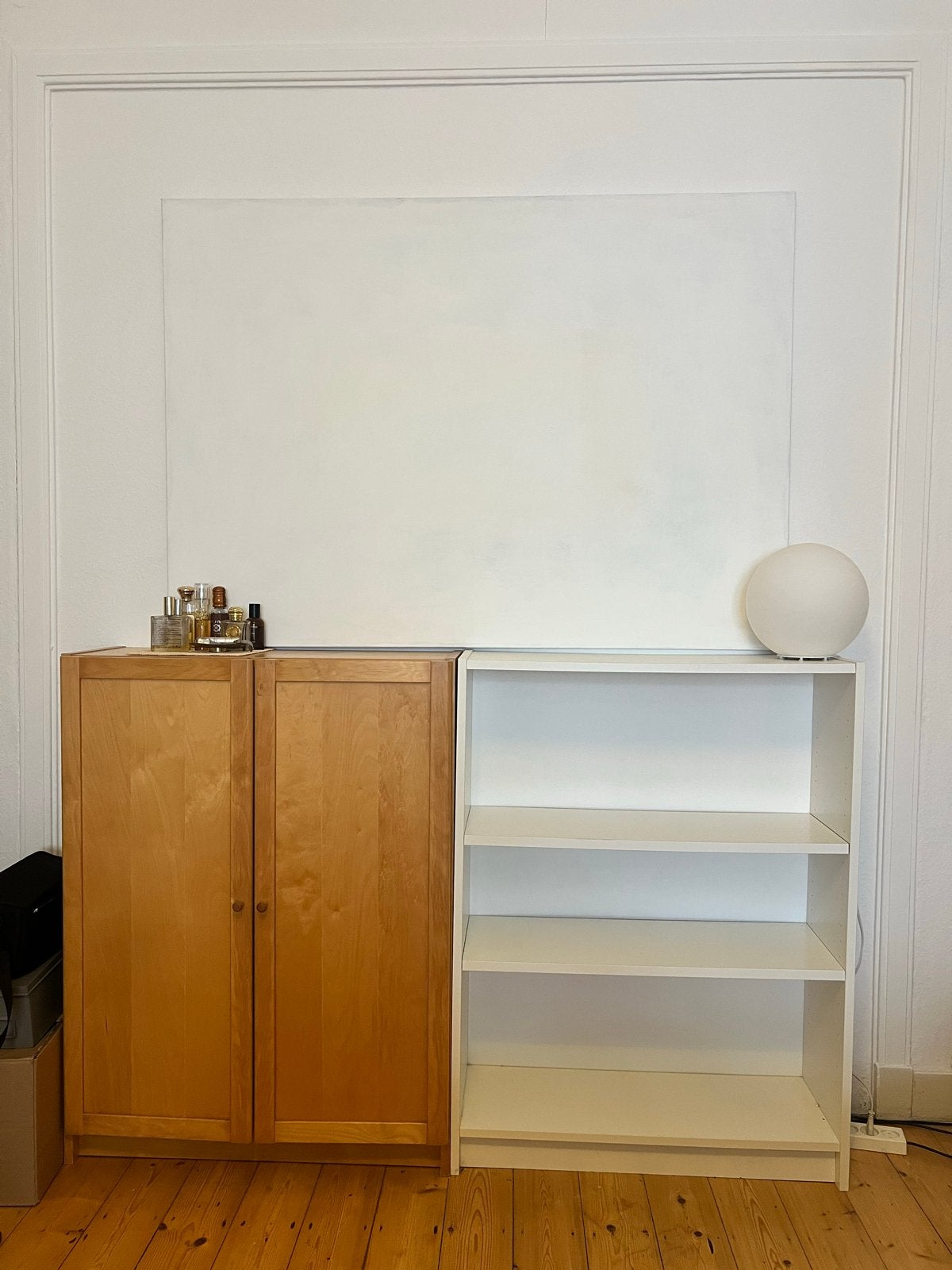 2x IKEA Billy kasten met/zonder deurtjes, Huis en Inrichting, Gebruikt, 100 tot 150 cm, 25 tot 50 cm, Overige houtsoorten