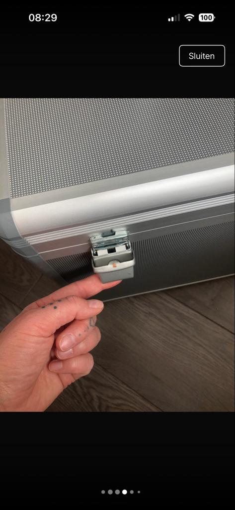 De Hulshof Adaptiz trolleykoffer - Flexibel werken, Ophalen, Gebruikt, Minder dan 50 cm, Metaal