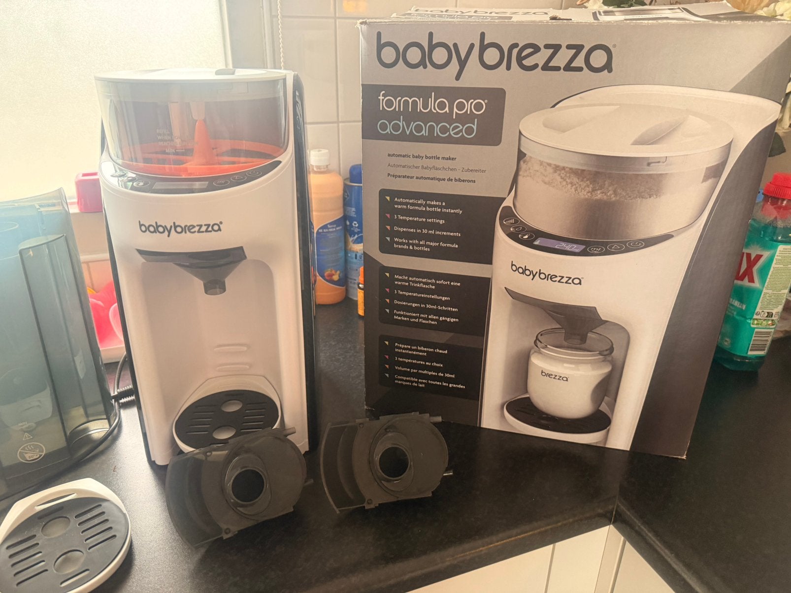 Baby brezza, Kinderen en Baby's, Babyvoeding en Toebehoren, Zo goed als nieuw, Babyvoedingmaker, Baby Brezza, Ophalen