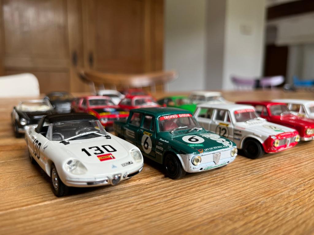 Alfa Romeo collectie modelauto’s 1:43, Ophalen, Gebruikt, Auto, Overige merken