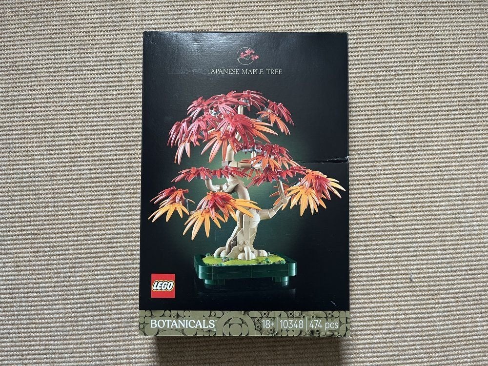 Lego 10348 Botanicals Japanse Esdoorn Bonsai nieuw in doos, Overige thema's, Lego, Nieuw, Ophalen of Verzenden