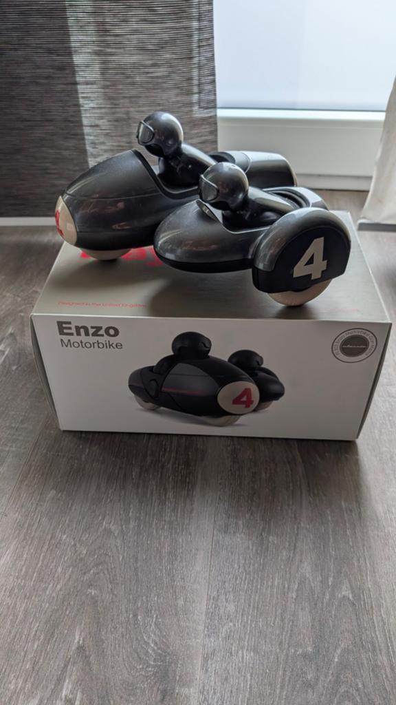 Enzo Motorbike zijspan model, Overige merken, Gebruikt, Ophalen of Verzenden, Groter dan 1:32