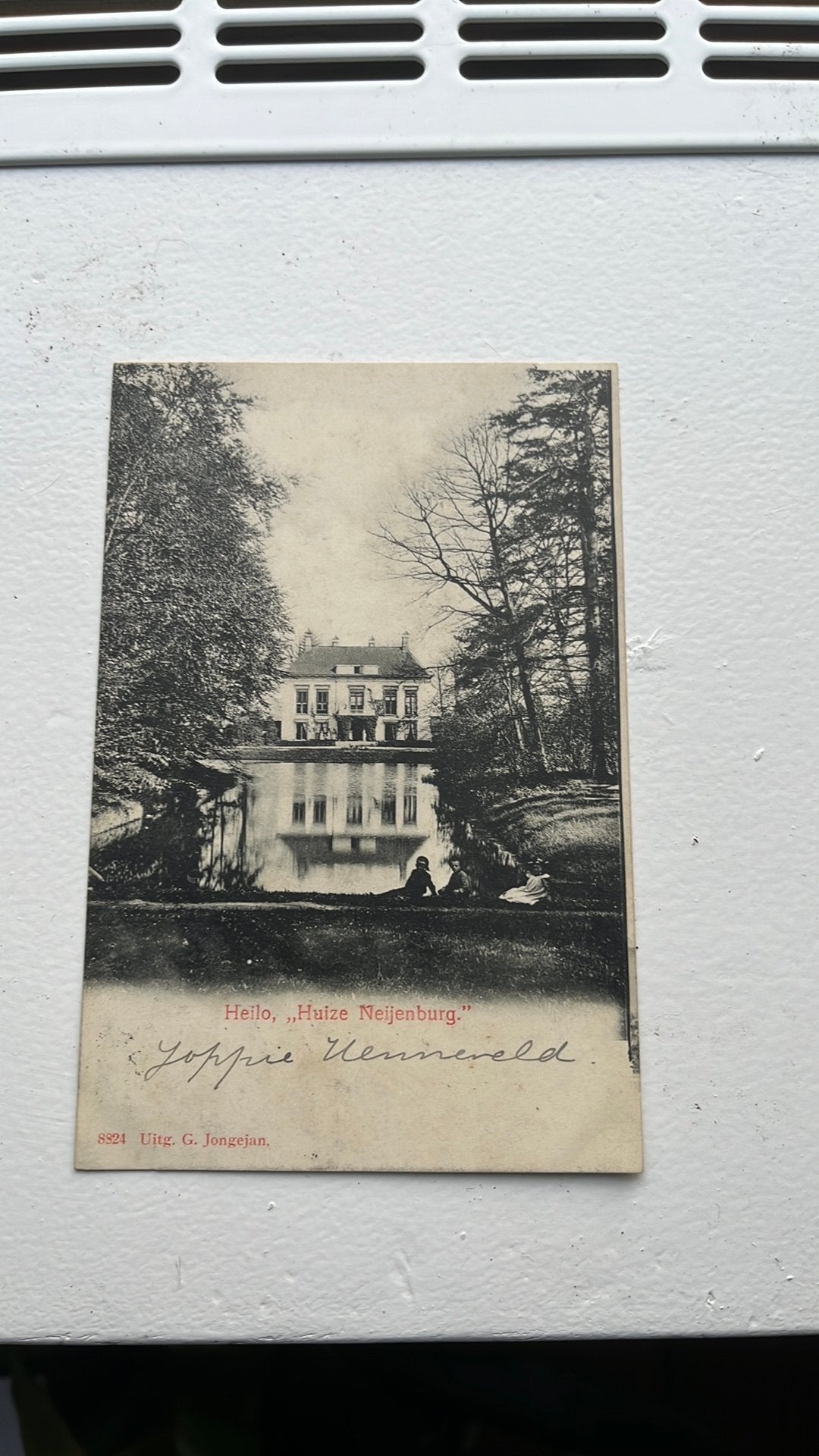 Oude Ansichtkaart Heiloo, Huize Neijenburg, Ophalen of Verzenden, Voor 1920, Gelopen, Noord-Holland