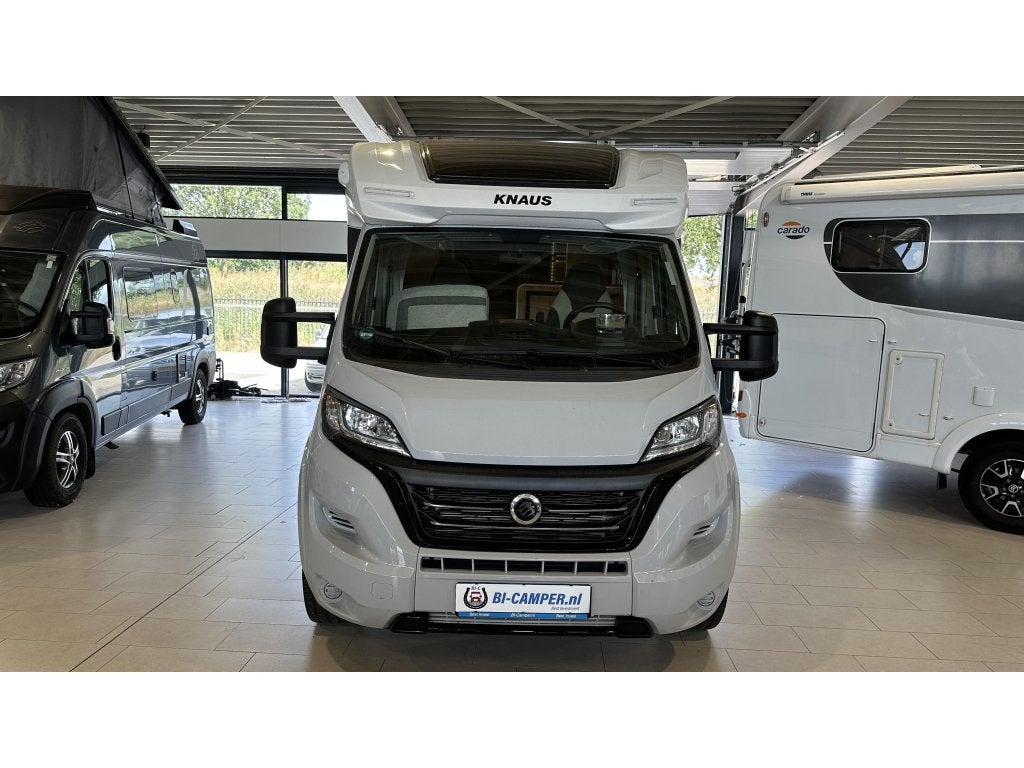 Knaus Sky Wave 60 Years 650 MF Autom-hefbed-luchtvering etc., Caravans en Kamperen, Chemisch toilet, Koelkast, Ringverwarming