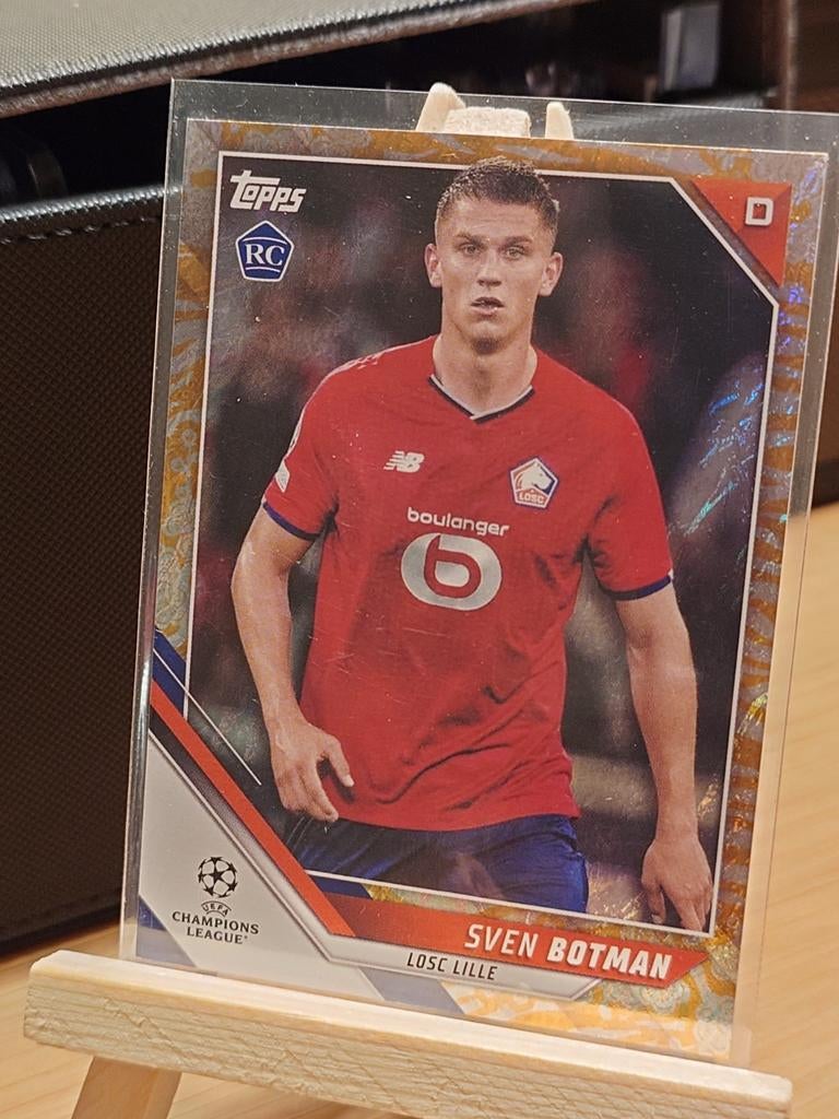 Topps Sven Botman OSC Lille RC /75, Verzenden, Zo goed als nieuw