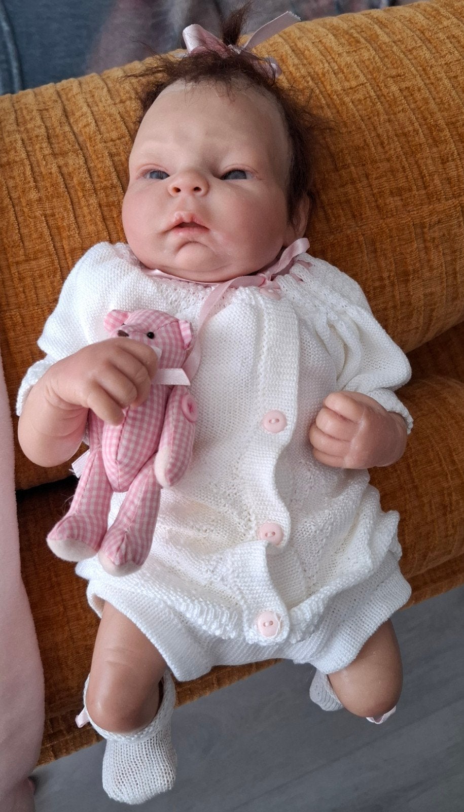 reborn baby's, Ophalen, Zo goed als nieuw, Babypop