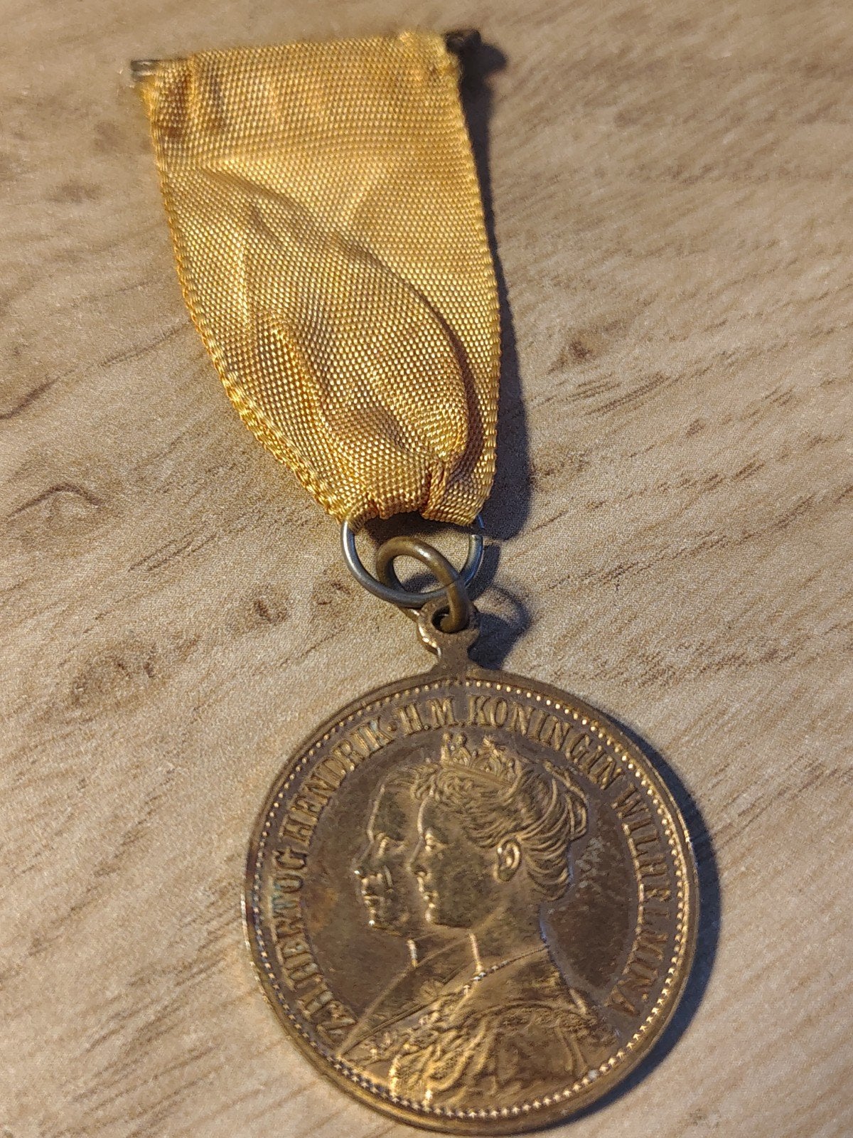 Nederland Medaille Huwelijk 1901, Ophalen of Verzenden, Overige materialen