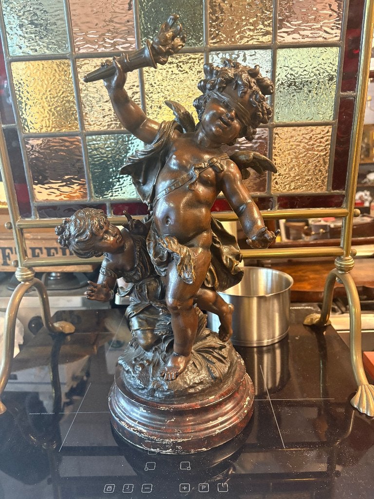 bronzen beeld, Ophalen of Verzenden, Brons