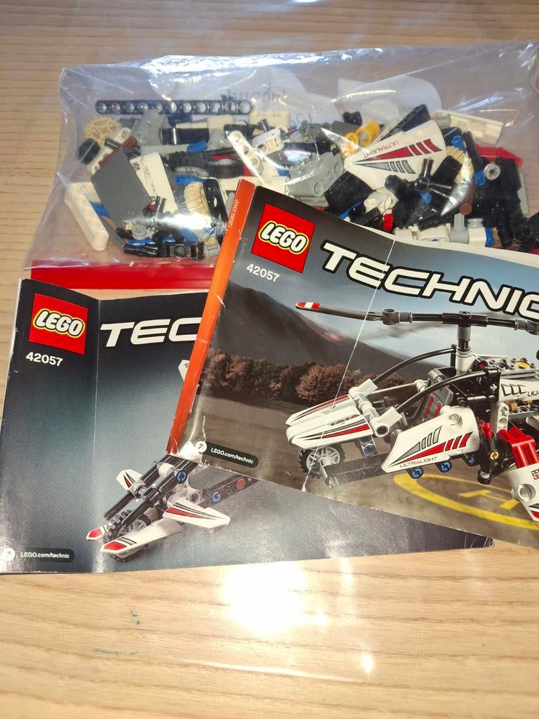 Lego technic 42057, Gebruikt, Lego, Compleet, Ophalen of Verzenden