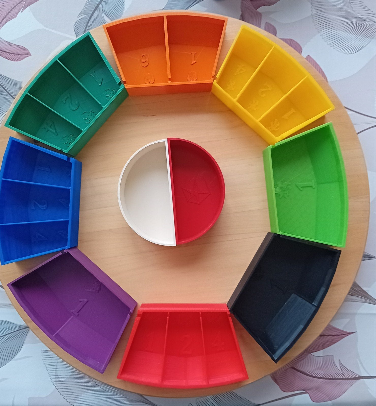 3D geprinte bakjes voor Kwakzalvers van Kakelenburg, Hobby en Vrije tijd, Gezelschapsspellen | Bordspellen, Vijf spelers of meer
