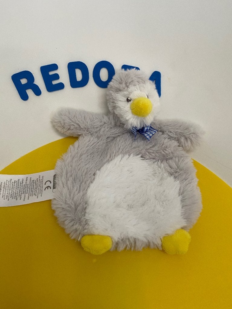 K1729 Kik textile Ergee doekje pinguin, Kinderen en Baby's, Speelgoed | Knuffels en Pluche, Ophalen of Verzenden, Zo goed als nieuw