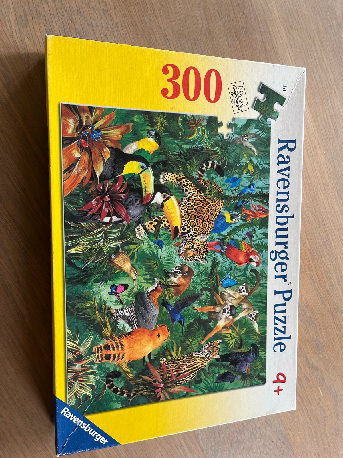 Ravensburger Puzzel 300 Stukjes Jungle Dieren, Ophalen, Minder dan 500 stukjes, Gebruikt, Legpuzzel