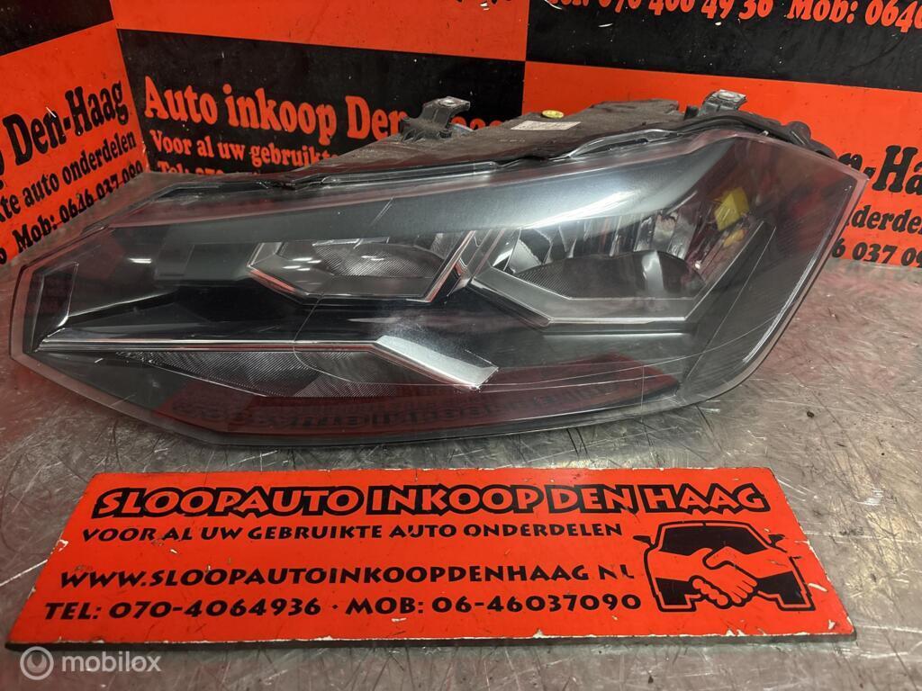 Volkswagen Polo AW1 ('17-'21) Koplamp Links H7 | HELLA, Gebruikt, Volkswagen, Ophalen of Verzenden, Volkswagen