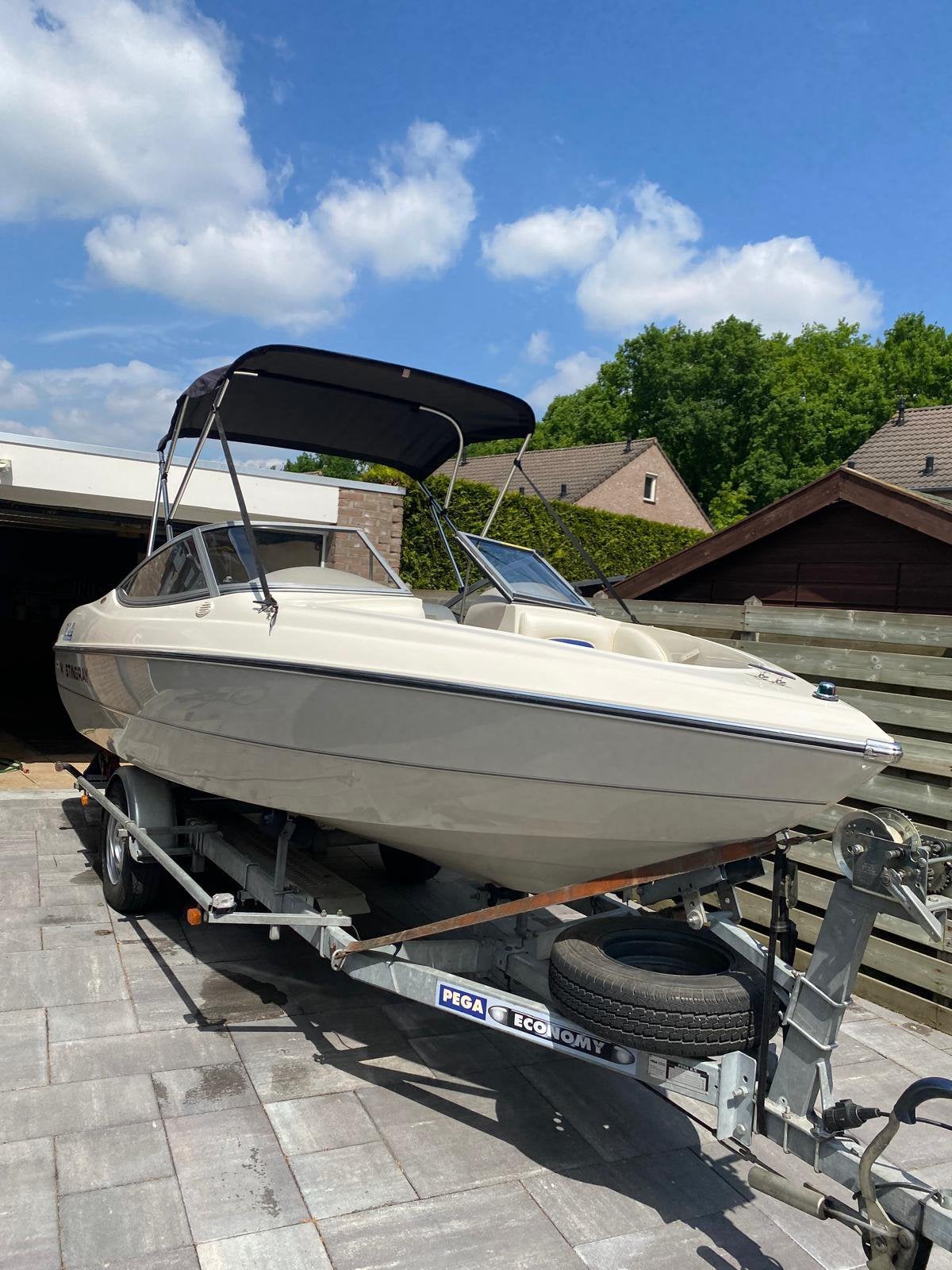 Speedboot open punt, Watersport en Boten, Speedboten, Ophalen, Zo goed als nieuw