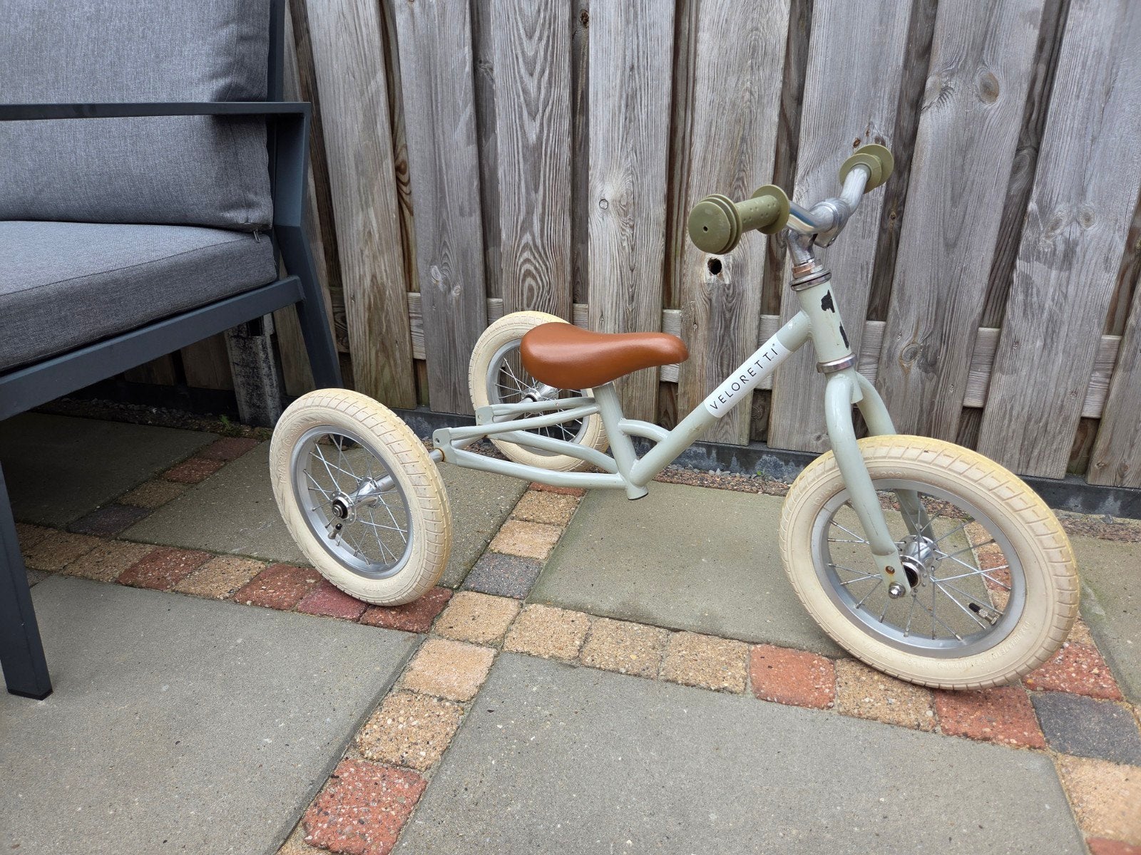 Veloretti 3-wiel loopfiets, Ophalen, Zo goed als nieuw, Minder dan 16 inch, Veloretti