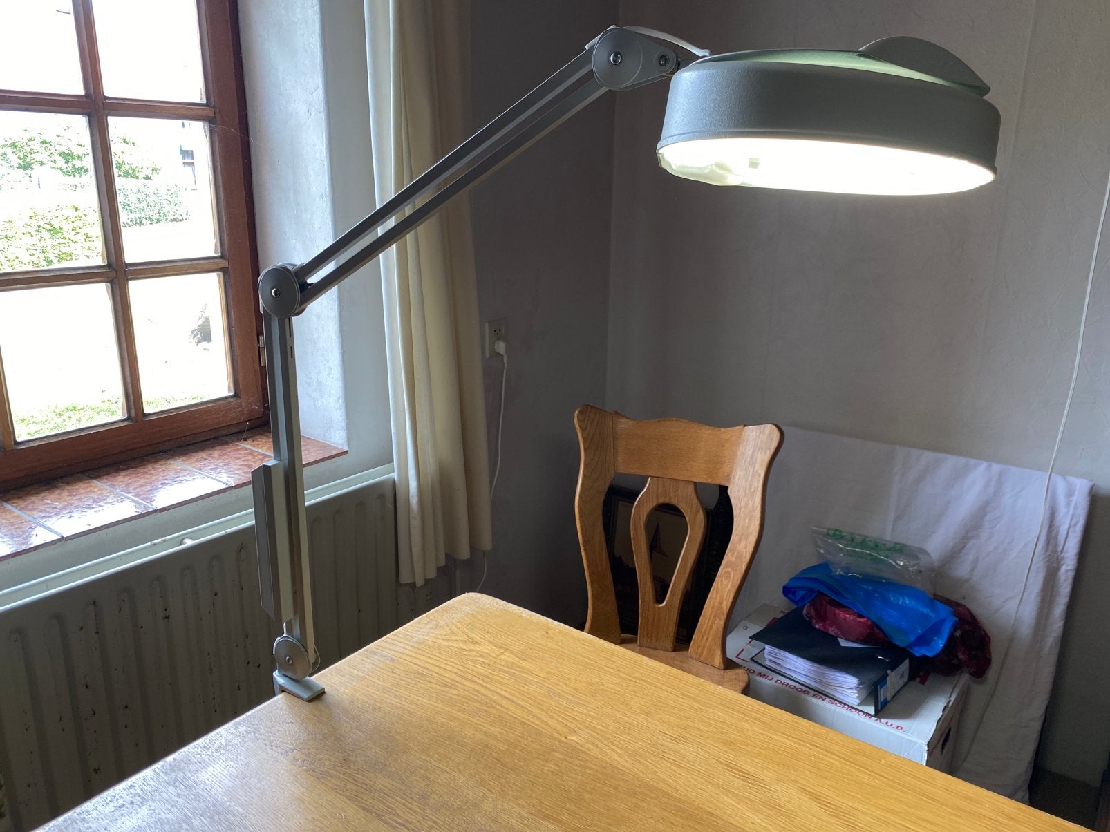 Luxo loeplamp LFM 101, Ophalen, Zo goed als nieuw, Loeplamp