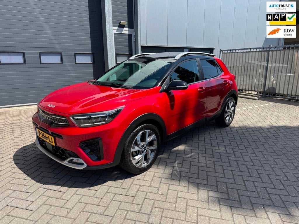 Kia Stonic 1.0 T-GDi MHEV GT-PlusLine 120PK, Schuifdak, Stoe, Voorwielaandrijving, 450 kg, Gebruikt, Euro 6