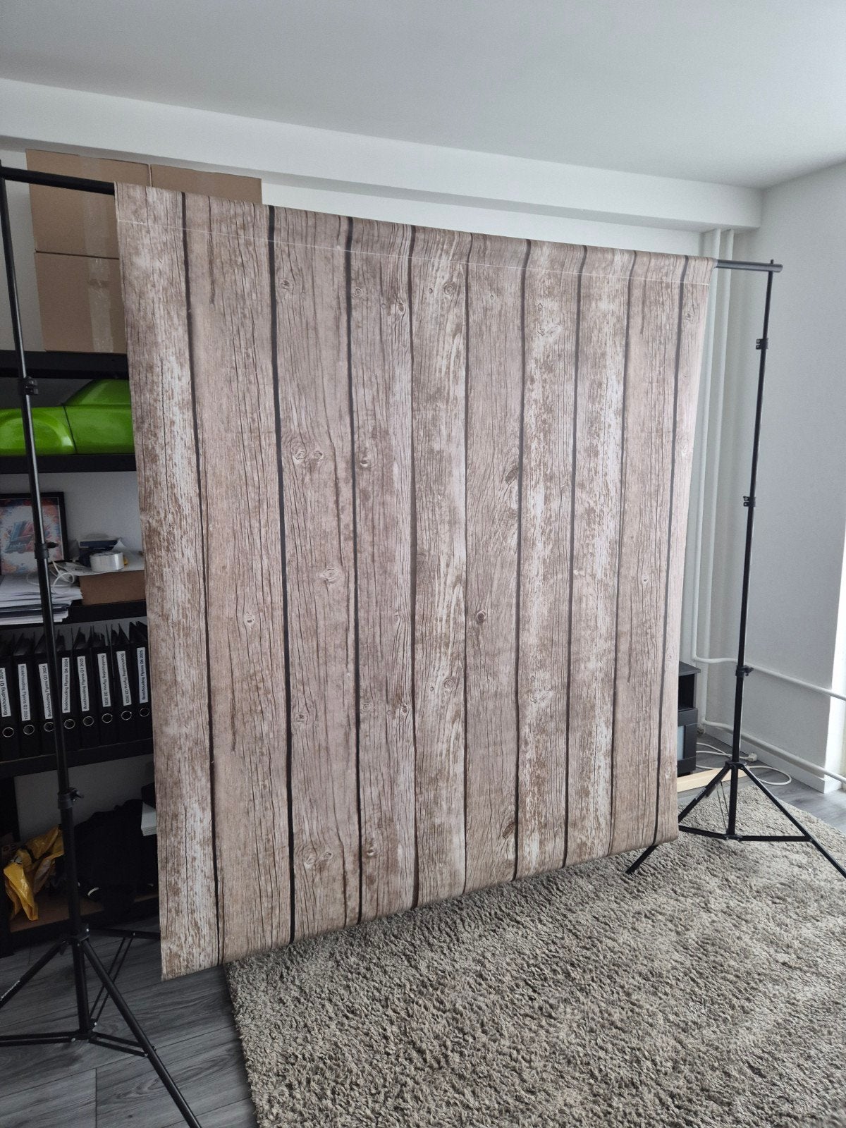 Foto achtergrond met 3 vynill achtergronden, Ophalen, Achtergrond