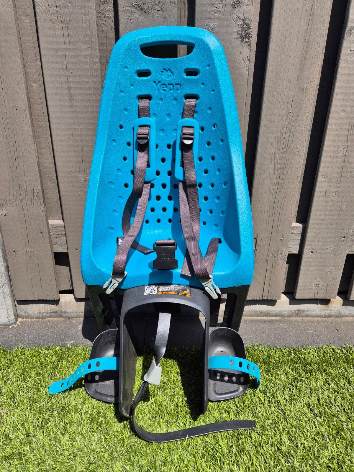 Yepp maxi easyfit ocean blue van thule, Ophalen, Achterzitje, Voetsteuntjes, Yepp (Thule)