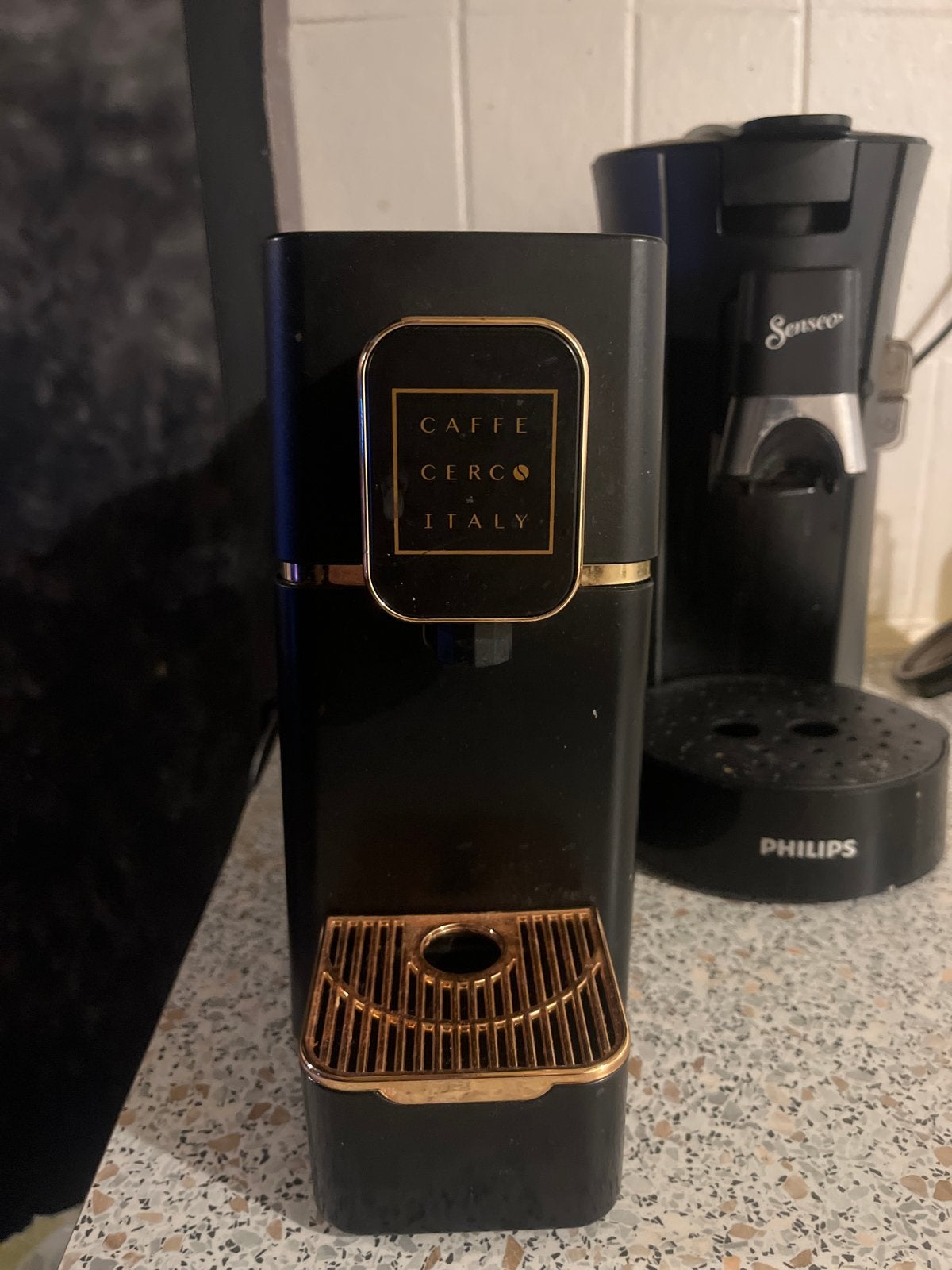 Caffè Cerco Italy koffiezetapparaat - waterbak ontbreekt, Ophalen, Gebruikt, Koffiemachine, 1 kopje