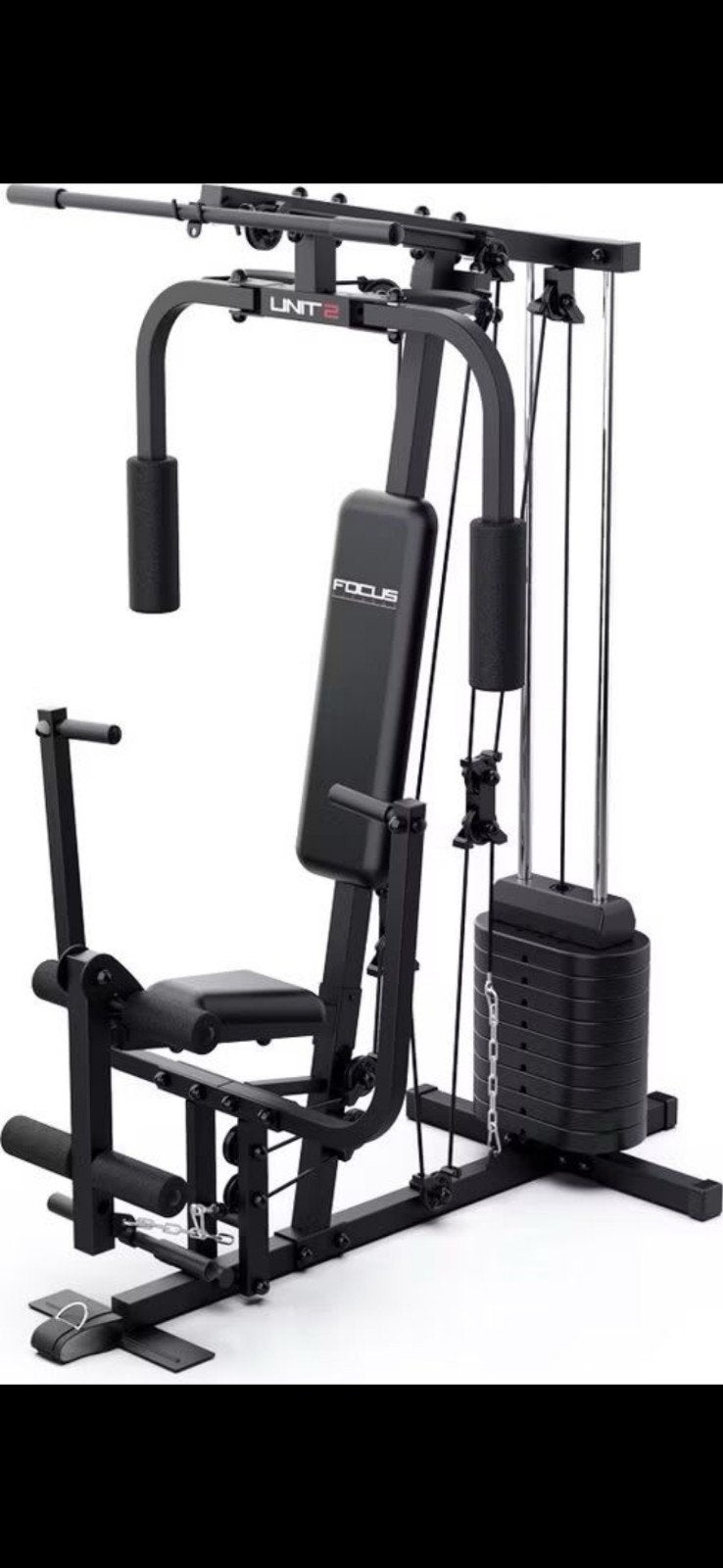 Focus fitness unit 2 krachtstation, Sport en Fitness, Ophalen of Verzenden, Zo goed als nieuw, Overige typen