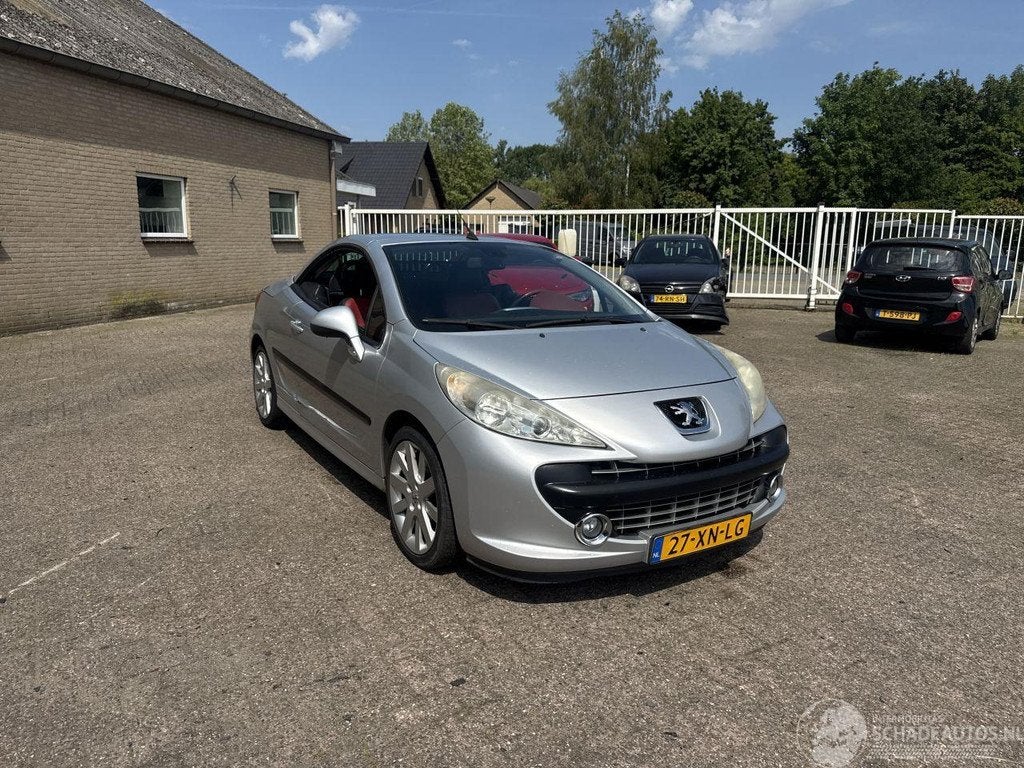 Peugeot 207 1.6-16V T Sport (bj 2007), Auto diversen, Schadeauto's, Cabriolet, Handgeschakeld, Benzine, Peugeot