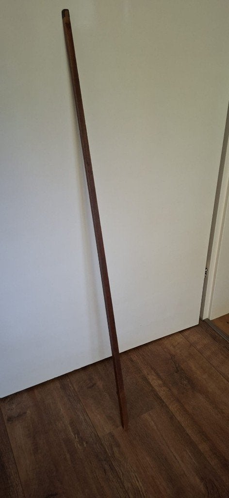 Antieke meetstok, Ophalen