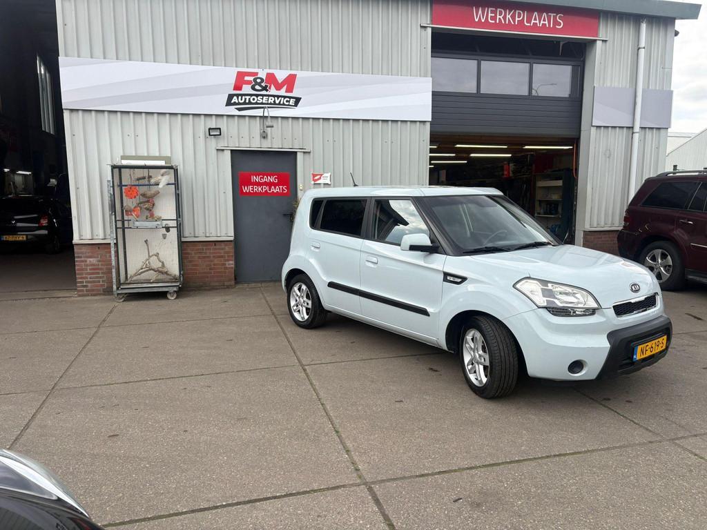 Kia Soul 1.6 X-pect Cool Airco, Auto's, Kia, Voorwielaandrijving, 1591 cc, 4 cilinders, Blauw