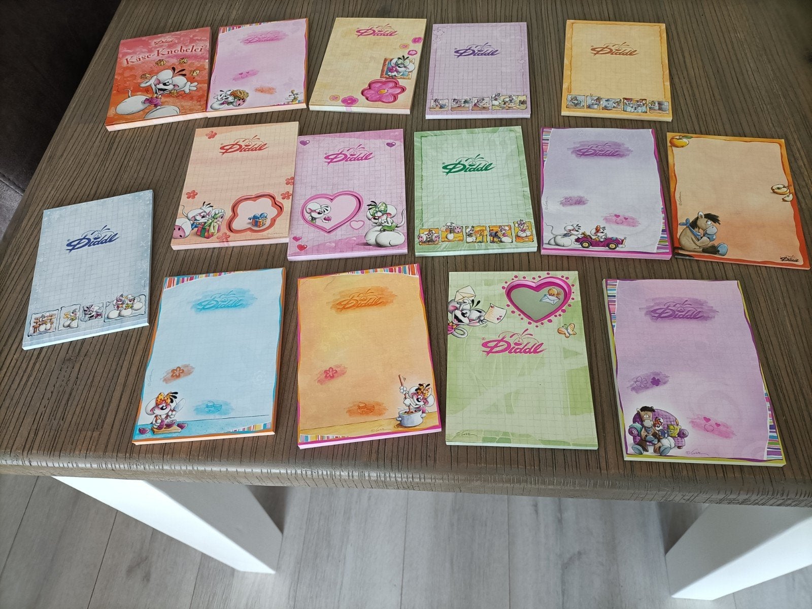 Diddl blokjes, per blokje €3.50, Verzamelen, Diddl, Ophalen, Zo goed als nieuw
