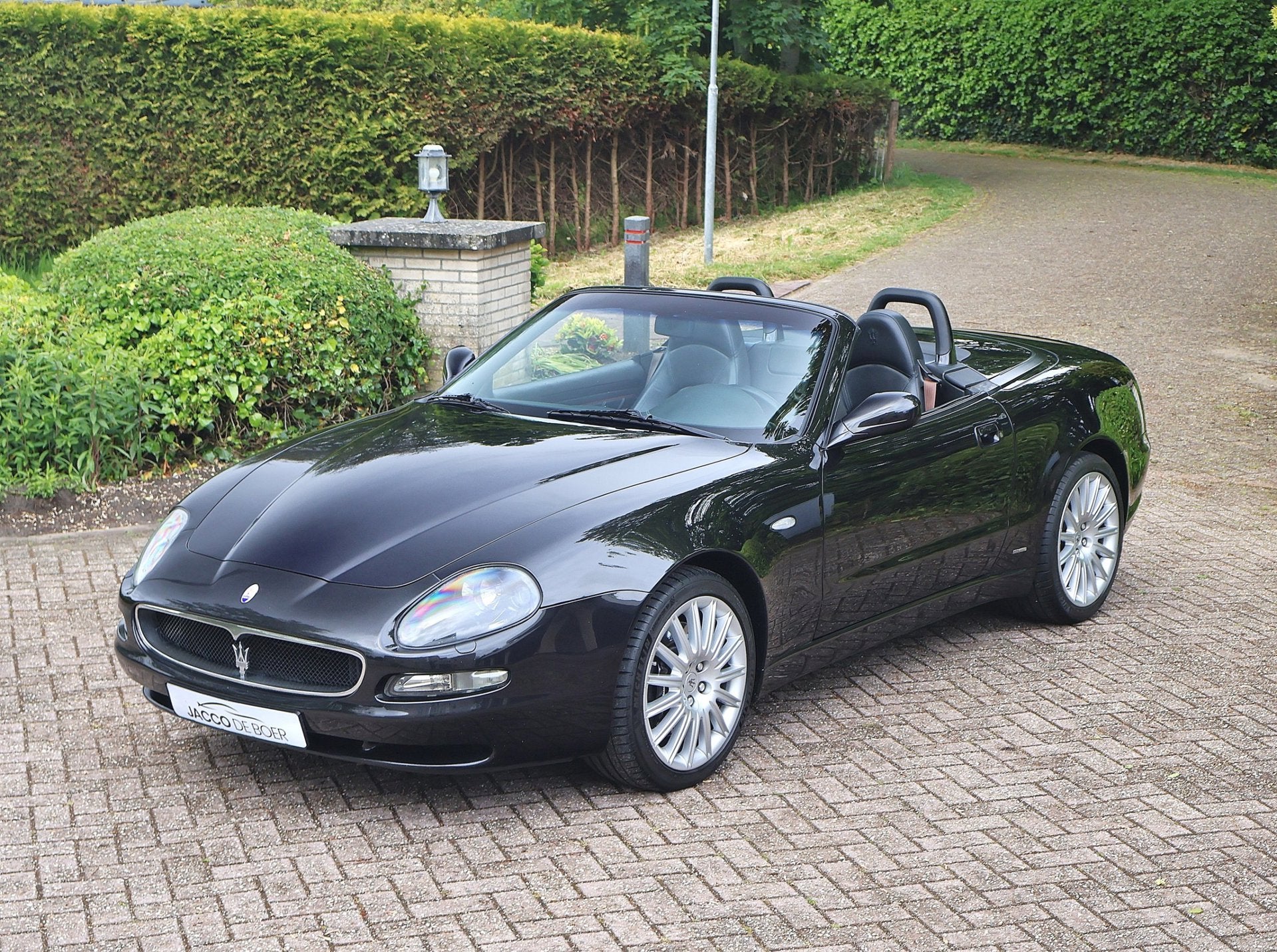 Maserati Spyder 4.2 Cambiocorsa Origineel Nederlands, Auto's, Dealer onderhouden, Gebruikt, Zwart, Bedrijf