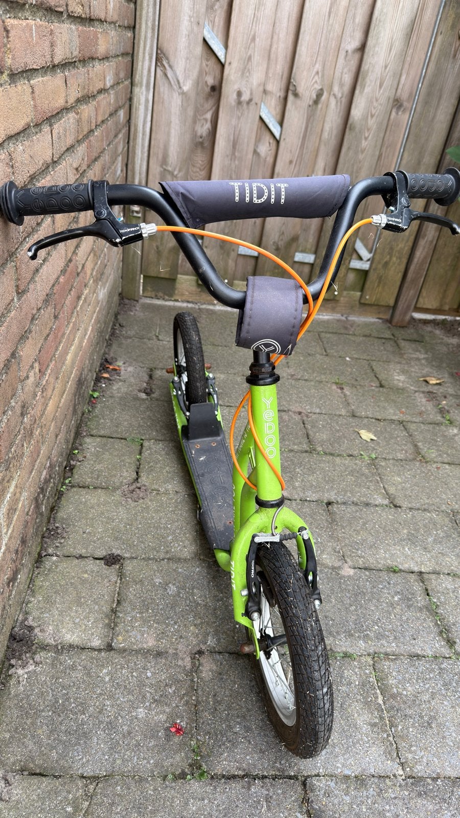 Yedoo Tidit step - Groen - Zo goed als nieuw, Fietsen en Brommers, Ophalen, Zo goed als nieuw, Gewone step