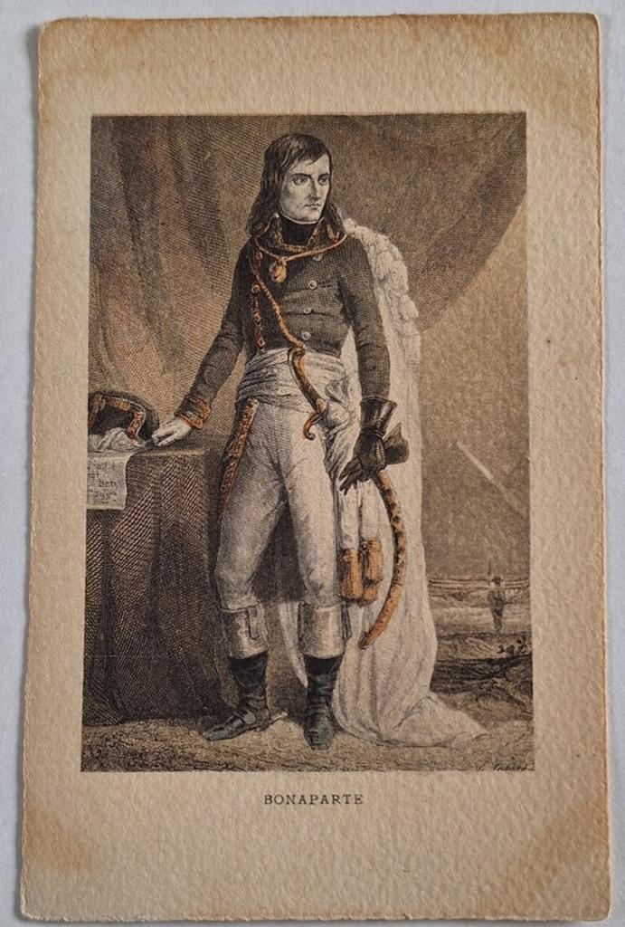 Oude Franse prentbriefkaart Napoleon Bonaparte, Ophalen of Verzenden, Voor 1920, Ongelopen, Frankrijk