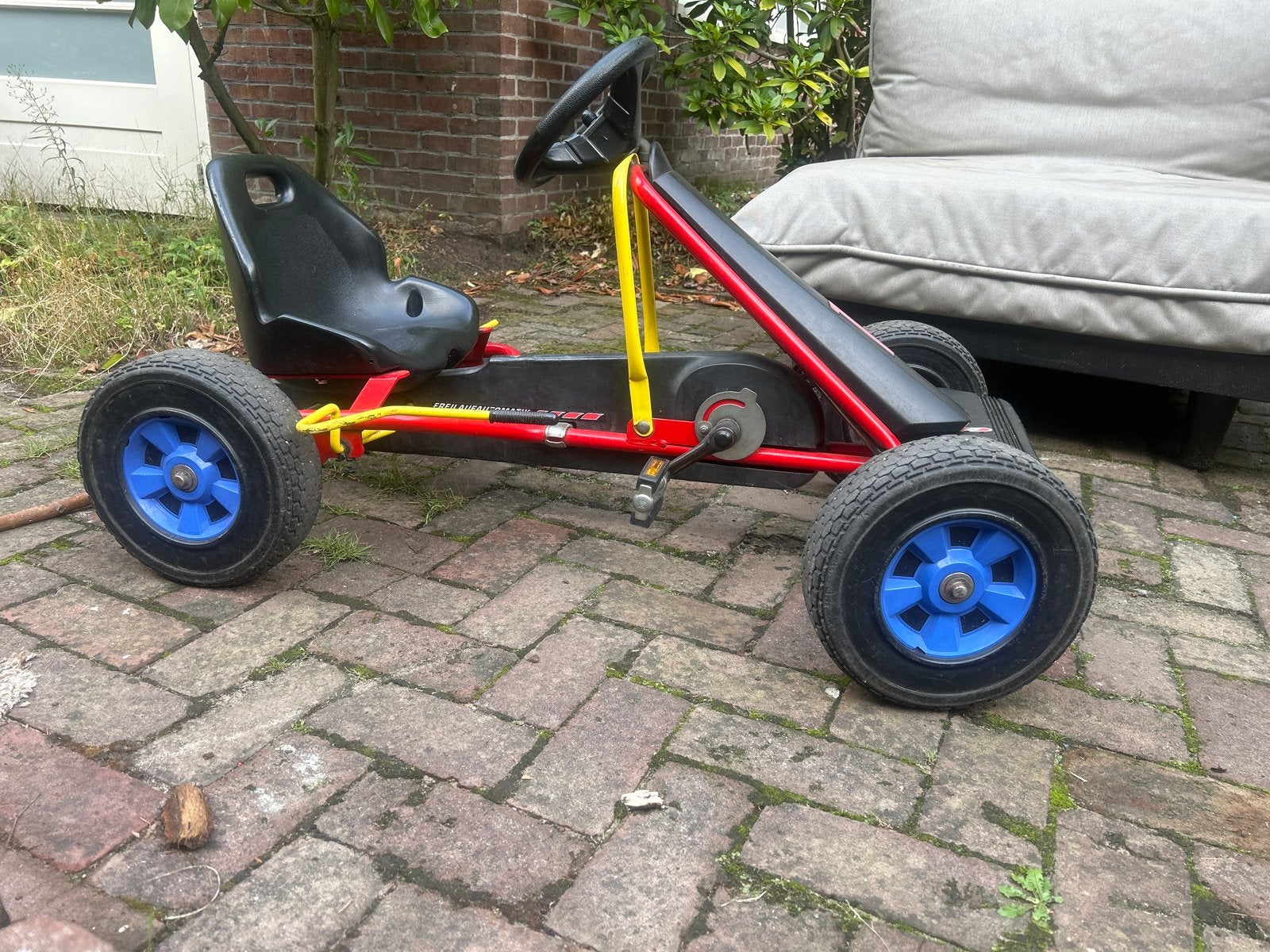 Gebruikte skelter, Ophalen, Gebruikt, Trapvoertuig