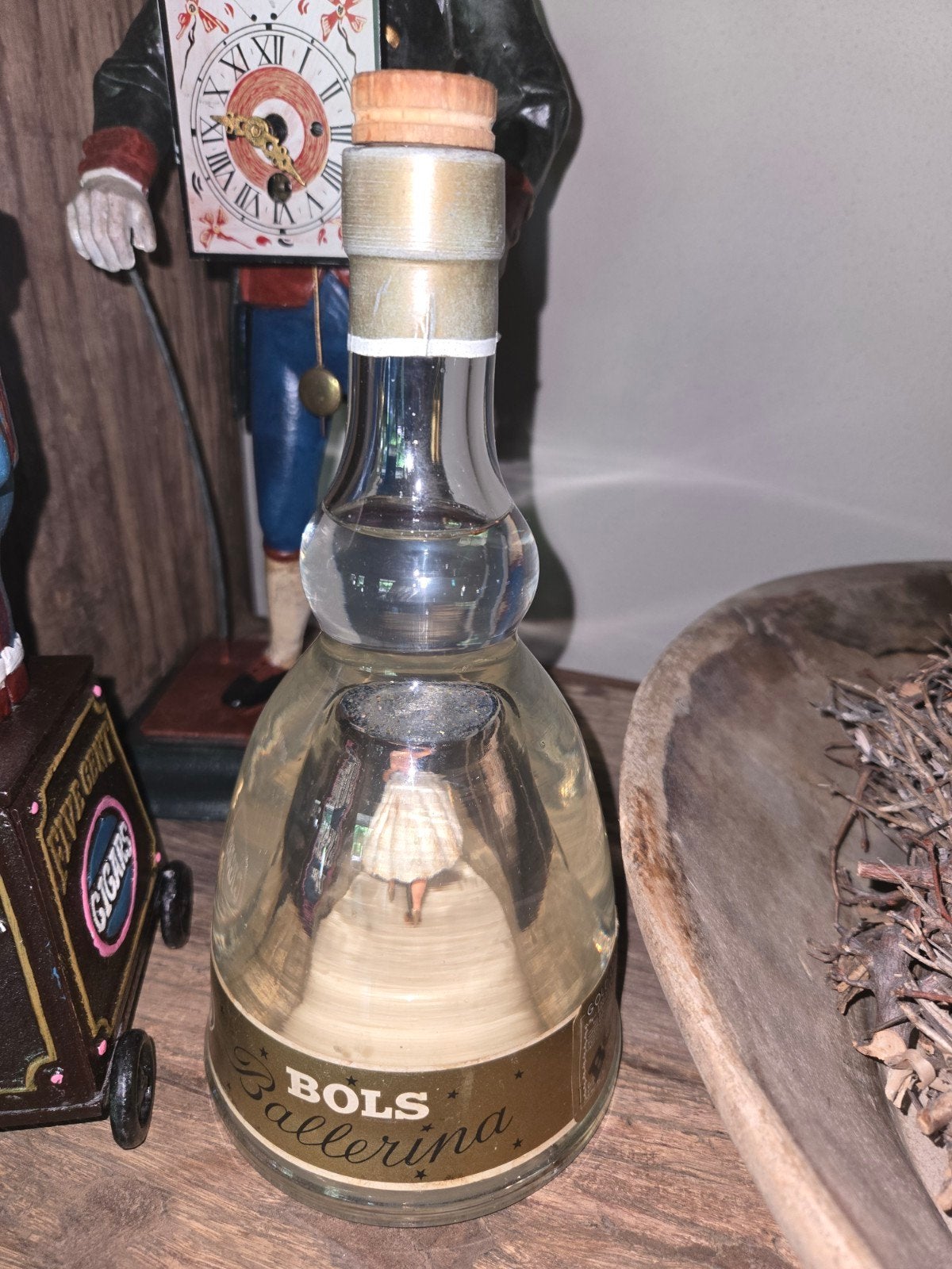 Bols fles., Ophalen