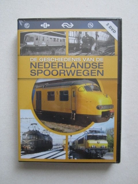 DVD Geschiedenis van de NS Nederlandse Spoorwegen, Verzamelen, Ophalen of Verzenden, Nieuw, Trein, Overige typen