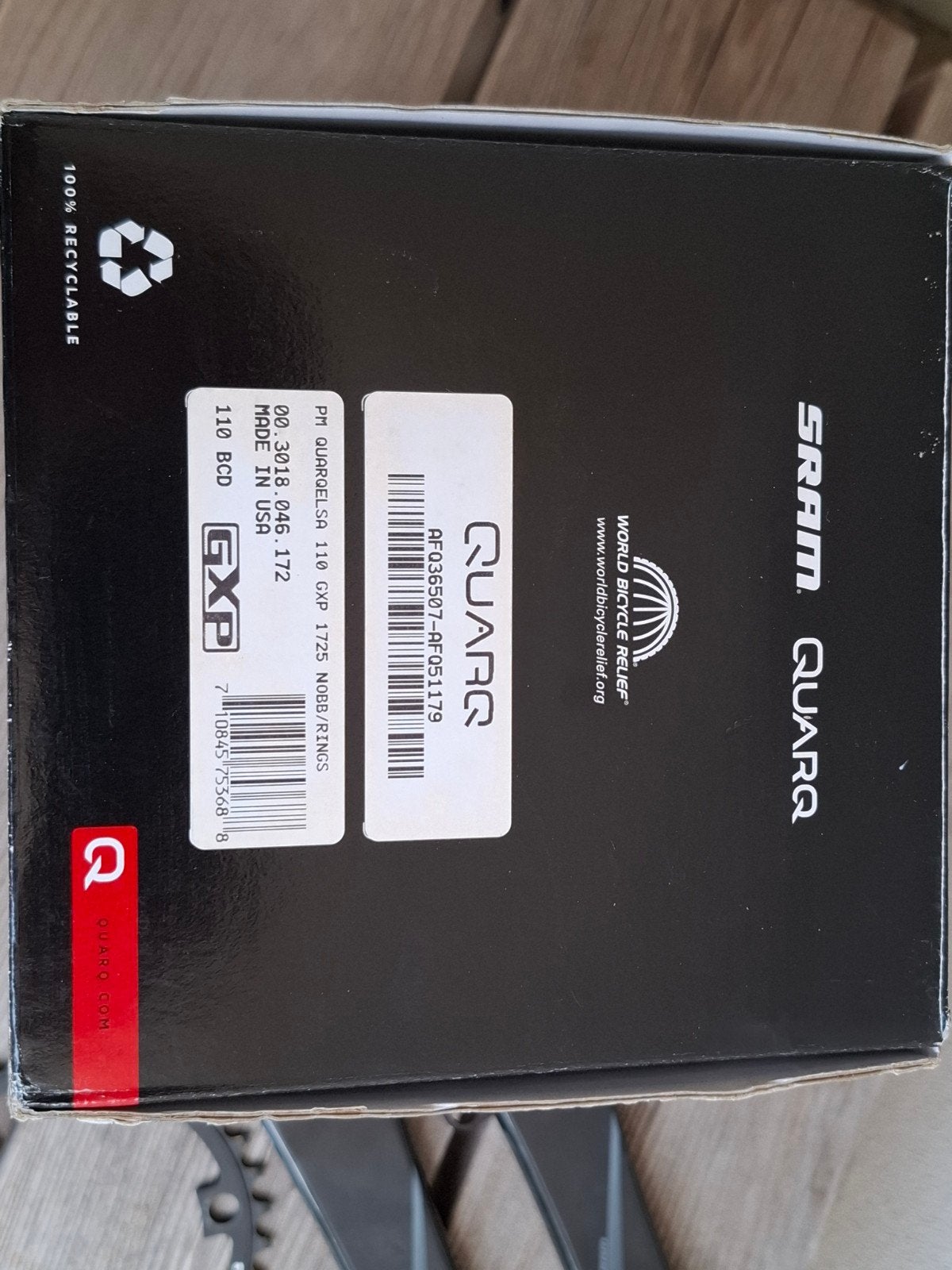 Foto 5 van Quarq Elsa carbon SRAM crankstel met powermeter