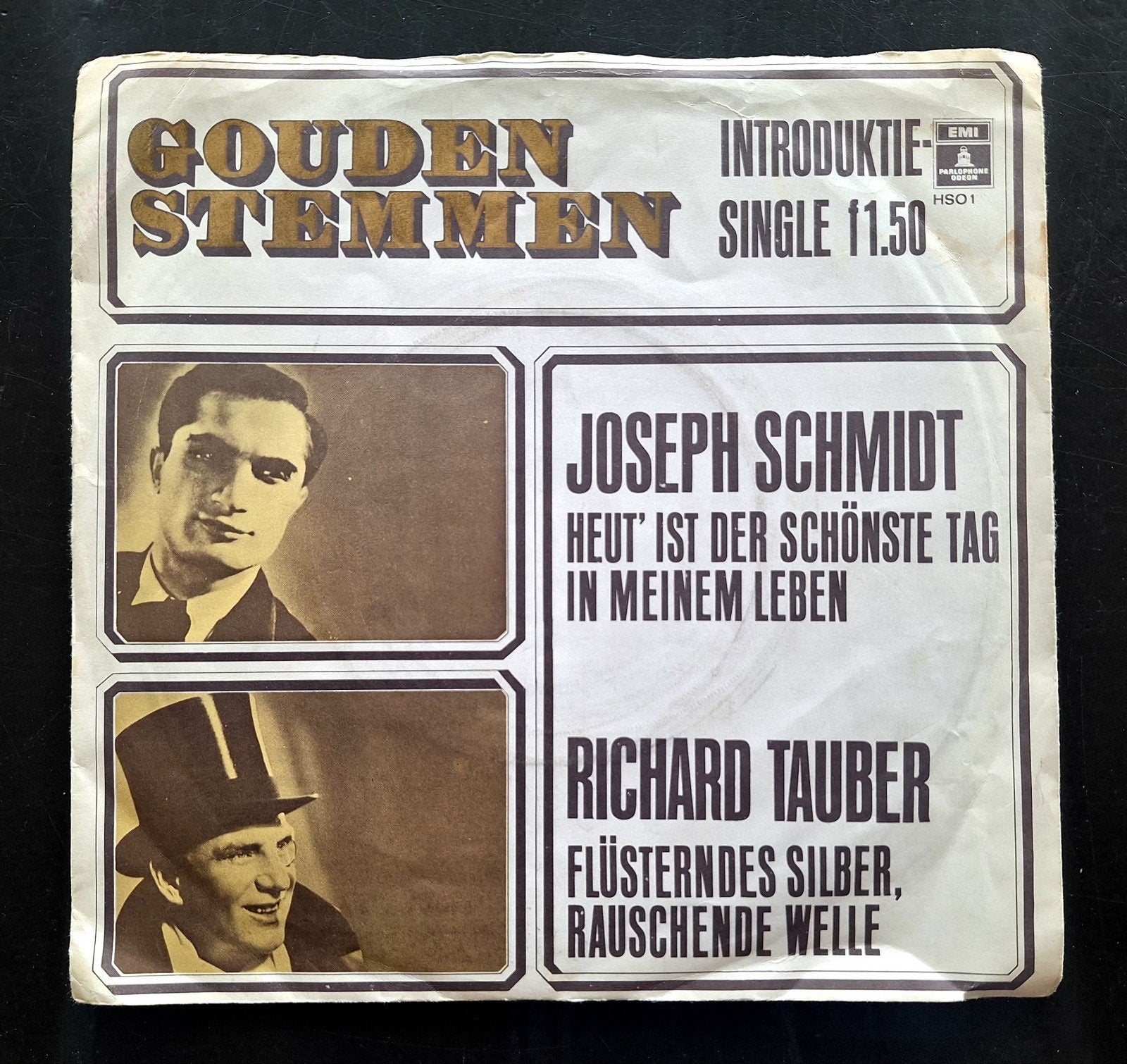 7"/SINGLE  JOSEPH SCHMIDT / RICHARD TAUBER -Gouden Stemmen, Ophalen of Verzenden, Gebruikt