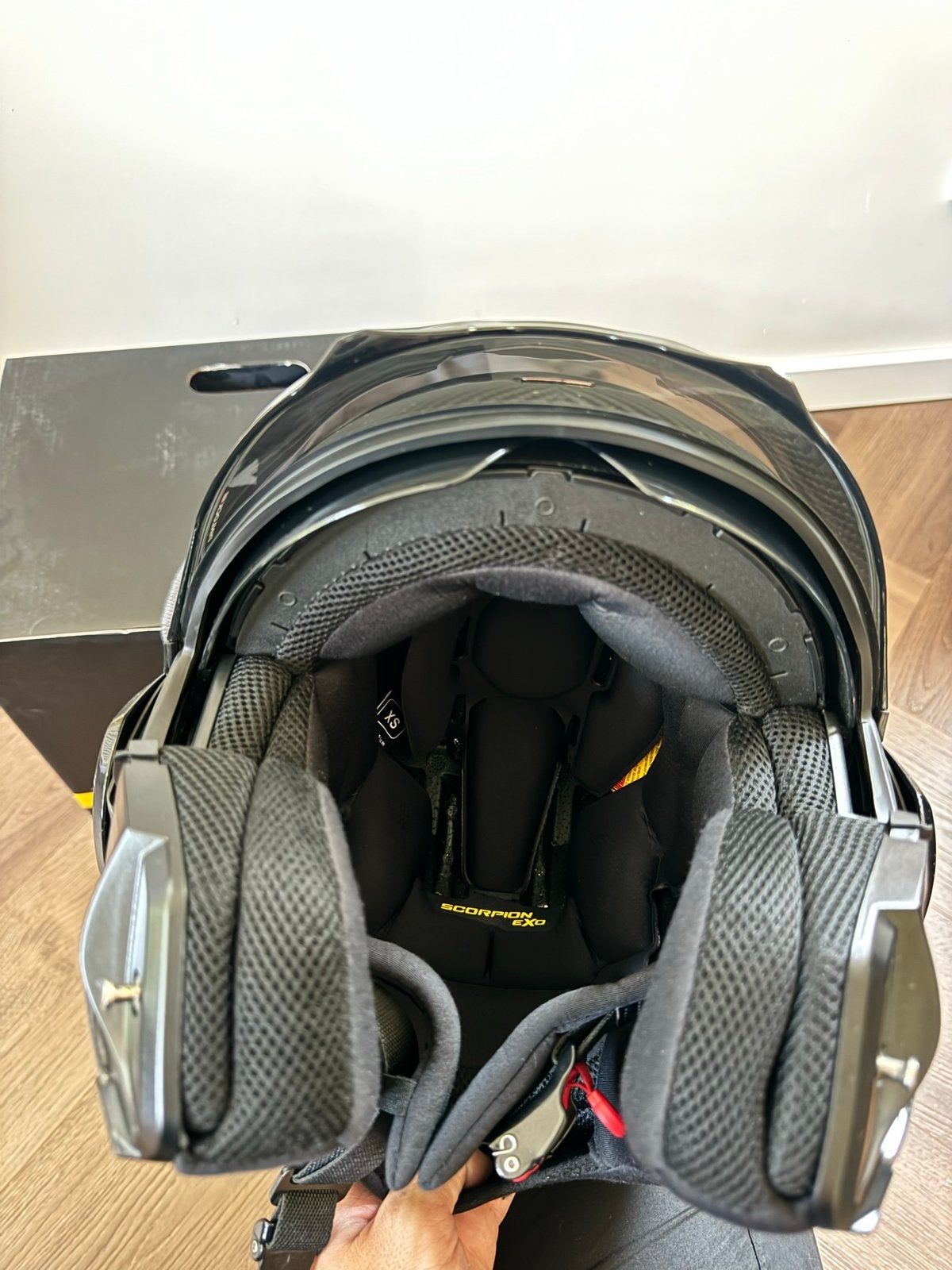 Scorpion EXO-TECH EVO Carbon Systeemhelm - Maat XS, Overige merken, XS, Systeemhelm, Heren