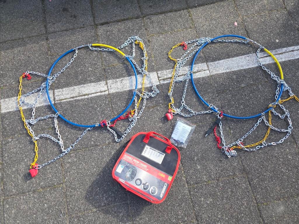 Flexibele sneeuwkettingen, nooit gebruikt, Auto diversen, Sneeuwkettingen, Ophalen, Nieuw