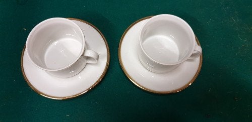 2 x kop en schotel, bavaria kronester, Huis en Inrichting, Keuken | Servies, Ophalen of Verzenden, 'T Olde Gre-j, Info@toldegrej.nl