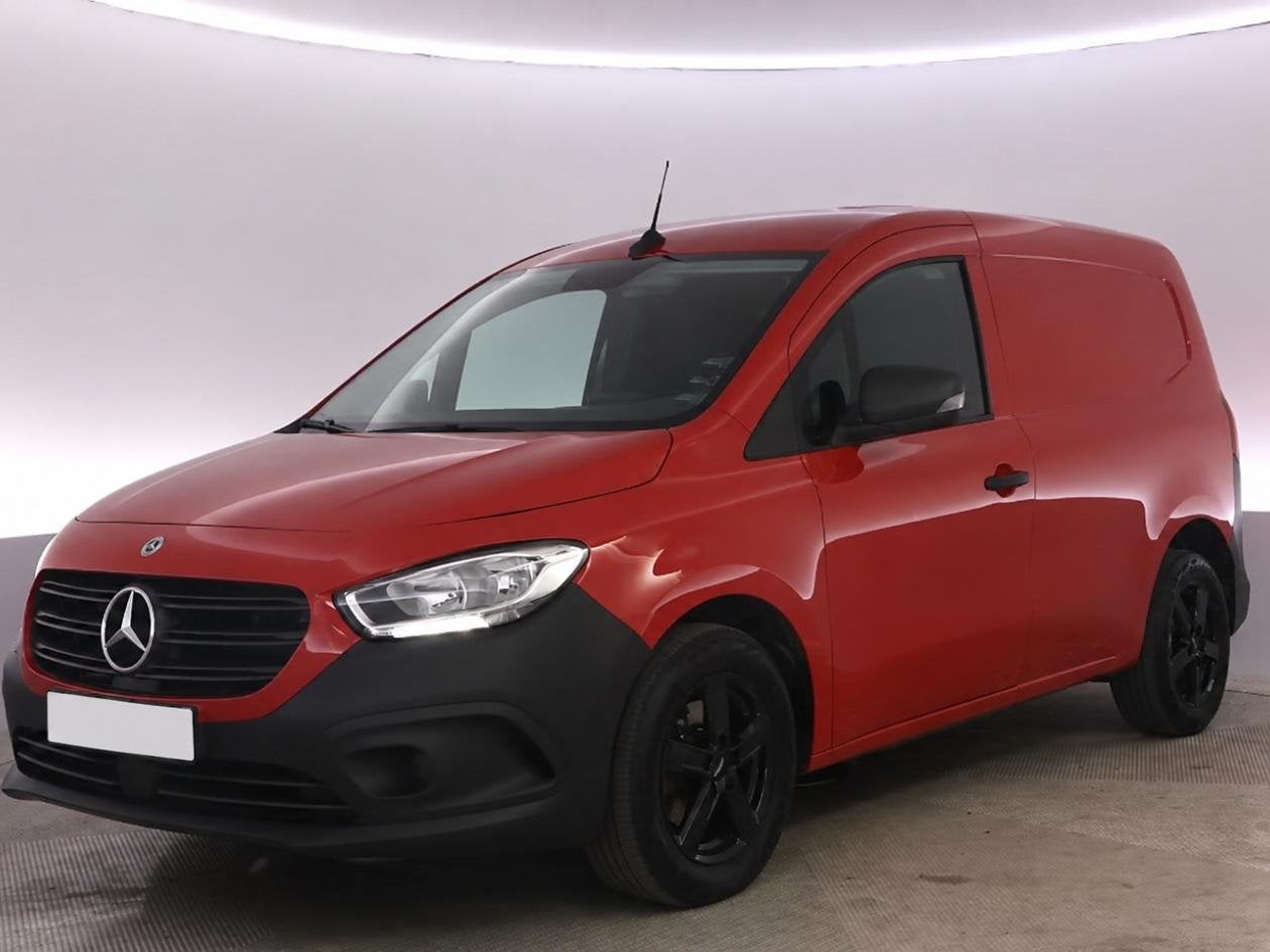 Mercedes-Benz Citan 110 CDI L1 LM VELGEN AUT., Stof, Gebruikt, Start-stop-systeem, Mercedes-Benz